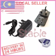 AC-DC power supply 6V 500mA 0.5A Adapter for Omron HEM-7121 HEM-7120 M2 Basic Blood Pressure Monitor