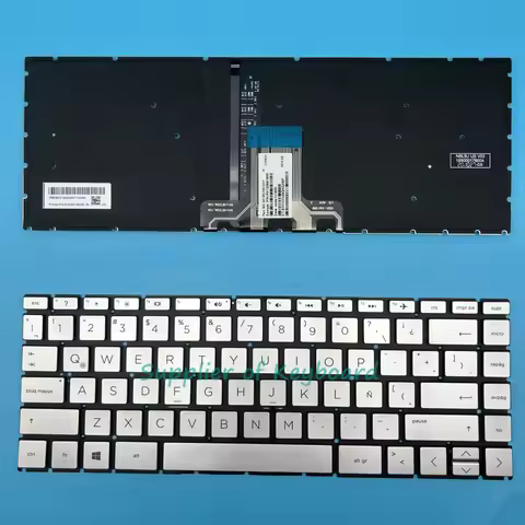 NEW Latin Spanish Keyboard For HP Home 14-dq 14-dq0000 14s-dq0000 14-dq1001la 14-dq1002la 14-dq1003l