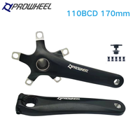 PROWHEEL Road Bike Crankset 110 BCD 170mm DECKAS 36T 38T 40T 42T 44T 46T 48T 50T 52T Sprocket Chainr