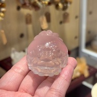 華光-藏晶閣 - Brazil-巴西粉晶龍龜 × 黃膠花共生礦