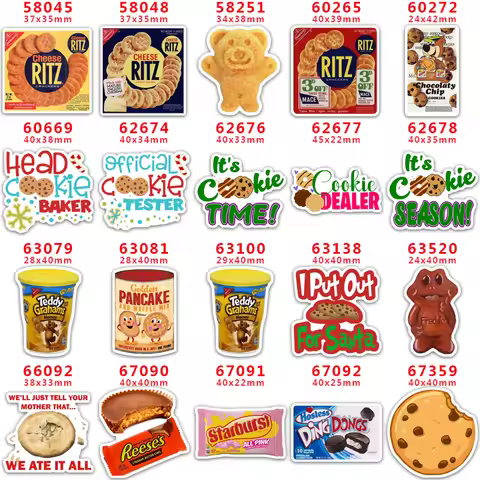 Food Resin Flatback for Hair Bows, Planar Crafts, Custom Resin for DIY, Phone Decorations, PR58045, 