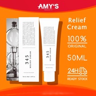 Korea 345 Relief Cream 50ml, 345 Daily Face Moisturizer, Kbeauty Blemish Relief Soothing Recovery Mo