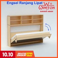 Engsel Ranjang Lipat WINSTON WALL BED SAVE Murphy Bed Fitting Diskon