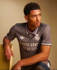 預訂preorder Adidas Real Madrid 2024-2025 Third Kit Stadium Football jersey Jude Bellingham Kylian Mba