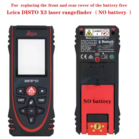 For replacing the front and rear cover of the battery free Leica DISTO X3 laser rangefinder （NO batt