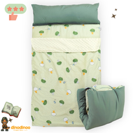 ที่นอนเด็กอนุบาล รุ่น แกรนด์ ผ้าคอตตอน สั่งซื้อผ้าห่มเพิ่มได้✨ 85X150x3 cm. 🧡ที่นอนไปโรงเรียน DINODI