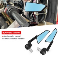 For CB400 CB1000R CB1100 CB919 Universal Motorcycle Handlebar Rear View Mirror side Rearview Reversi