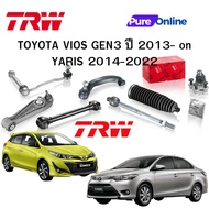 TRW Suspension Kit TOYOTA VIOS GEN3 Year 2013- on YARIS 2014-2022 Rack End Lower Ball Joint