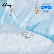 Disney khâu Thời Trang S925 Vòng tay bạc Bộ vòng cổ món quà sinh nhật món quà kỳ nghỉ