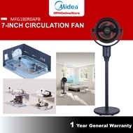 Midea (6 inch / 7 inch) Circulation Fan  MFG180M0APB / MFG180R0APB / MFG150M0APB