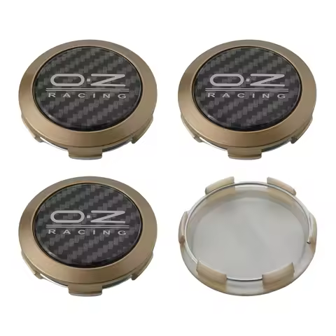 1Set/4PCS 64MM OD / 62MM ID Cap For Rims OZ Logo Wheel Center Cap Sport Car Wheel Cover Hub caps