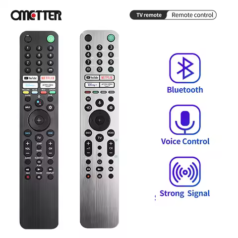 New RMF-TX520U RMF-TX621E for Sony 4K Smart Voice TV Remote Control Universal TX520E A80J X80J X85J 