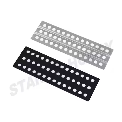 2Pcs 120*38mm Metal Sand Ladder Recovery Board for 1/10 RC Car Crawler TRX4 TRX6 SCX10 D90 TF2 CC01 