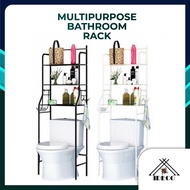 iDECO 3 Tiers Multipurpose Bathroom Toilet Bowl Rack Shelves Space Saver Stand Storage Organizer (Rack Tandas)