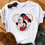 New store openingBelieve Merry Christmas Womens Clothes Disney Y2k Fashion T-shirt White Aestehtic X