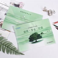 Beg dokumen Insurans Kehidupan & Keamanan China yang dikendalikan secara langsung, beg plastik denga