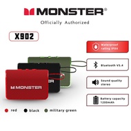 MONSTER X902 Bluetooth Audio Portable Speaker Stereo Subwoofer Waterproof Level IPX4