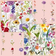 ❀ Flowers Garden Series 02 PET Stickers ❀ 50Pcs/Set DIY Fashion Waterproof Kids Rewards Stickers