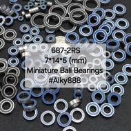 687-2RS 7*14*5 (mm) Miniature ball bearing