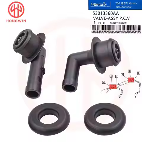 PCV Valve 53013360AA 53030497 2946079 For Jeep Grand Cherokee Laredo Llmlted 4.0L L6 Gas 2001-2004 4