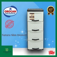 Orocan Natura 4L or 5L Caha de Oro Drawer Cabinet Slim Organizer 4 Layer 5 Layer - Orocan #6821