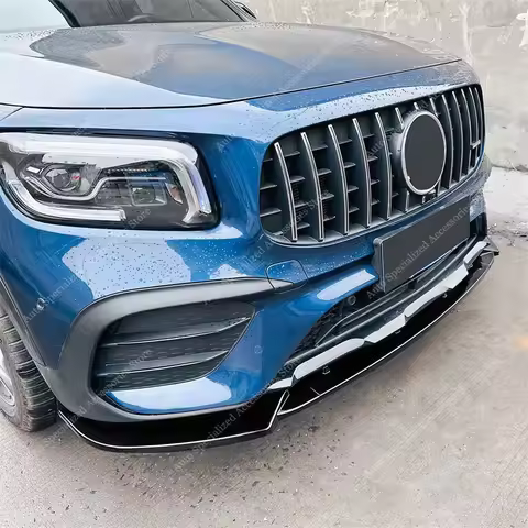 For Mercedes GLB X247 3PCS Front Bumper Lip Spoiler Splitter Diffuser GLB200 250 GLB35 AMG 2019-2022