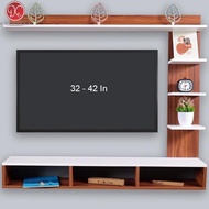 DEcTionS Furniture Shelf Set Wall-Mounted TV Table/ 32-42 In 120cm Woodgrain P83T