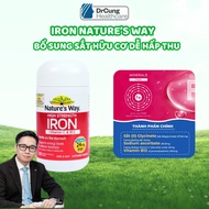 Nature’s Way High Strength Iron + Vitamin C&B12 ORGANIC Iron - Supports Iron Supplement, Vitamin C &
