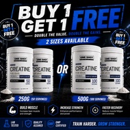 One Shot Nutrition Creatine Monohydrate 250g / 500g BUY 1 FREE 1 Muscle Builder Strength Performance