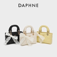 Daphne Official Flagship Store Bag Women's 2026 New Style Chanel Diamond Chain Bag Portable Shoulder
