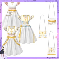  Kpop Demon Hunters Cosplay Costume RUMI ZOEY MIRA Skirt Outfit Black/White KPOP Stage Performance O