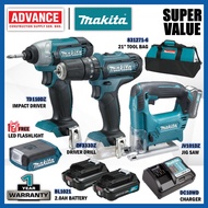 SUPER VALUE MAKITA 12Vmax Cordless Combo ( TD110DZ 12V Impact Driver / DF333DZ 12V Driver Drill / JV