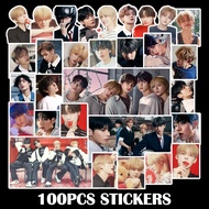 Set of 100 TXT 2025 decorative stickers (random delivery)