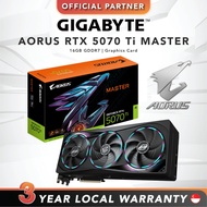 GIGABYTE AORUS GeForce RTX 5070 Ti MASTER | 16GB GDDR7 | Graphics Card