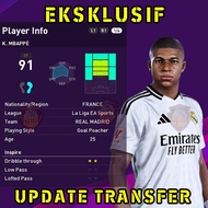 OPTION FILE PES 2020 SEASON 2024-2025 PS5 PS4 Original