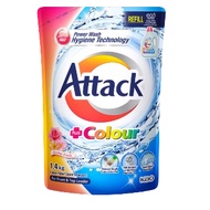 Attack Plus Colour Concentrated Laundry Liquid Detergent Aroma Fresh 1.4kg