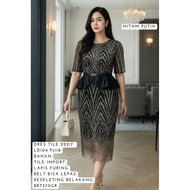 Women's Dress lgn 3p4 tile lining 22217