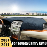 Car Dashboard Cover Sun Shade Avoid Light Mat For Toyota Camry 40 XV40 2007 2008 2009 2010 2011 Instrument Panel Non-Slip Carpet