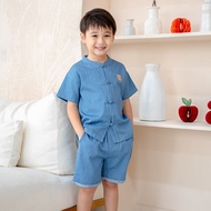 Lebear Denim Serenity Mandarin Set