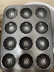 瑪德琳蛋糕模具焗盤12連