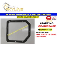 Engine Oil Sum Gasket / Oil Pan Gasket Kia Forte 1.6 Dohc CVVT G4FC