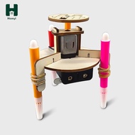 [Homyl] Doodling Robot Building Kits Robot Science Kits for Kids Teens Teaching Aids