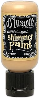 Dylusions Shimmer Paint 1oz-Vanilla Custard -DYU-81470