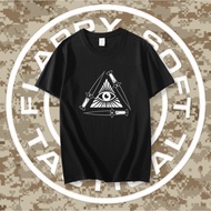 Hot Selling GBRS GROUP "TRIFECTA" T-shirt Fashion Trend Brand Men's Pure Cotton Round Neck T-shirt92