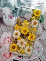 手作押花手機保護殼| iPhone13Pro| iPhone 13 Pro Max | 花衣裳