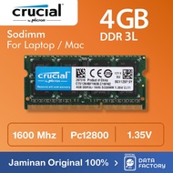 Ram Laptop Crucial Ddr3L 4Gb Sodimm 1600Mhz Pc12800 Ddr3 1Rx8 Memory Bestseller Ram