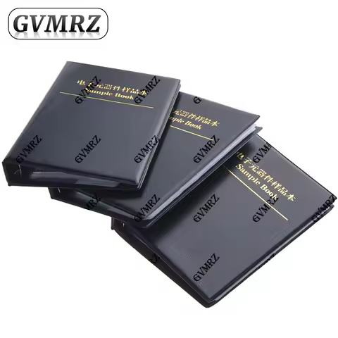 2500/4000/2250/4500PCS Capacitors Kit SMD Capacitor Sample Book 0402 0805 0201 Assortment Pack DIY 0