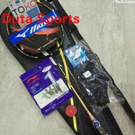 Raket Mizuno Promax ZX3 Paket Senar Lengkap