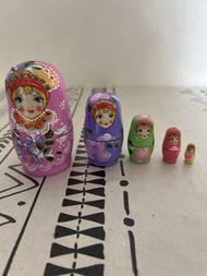 俄羅斯娃娃木製玩具Hand-Painted Matryoshka Nesting Dolls