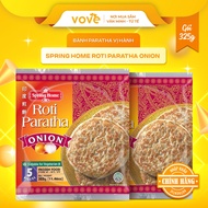[HCM][THÙNG 24 GÓI] Bánh Paratha vị hành Spring Home Roti Paratha Onion 325gr (gói)